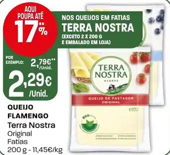 Intermarché Queijo flamengo Terra Nostra promoção