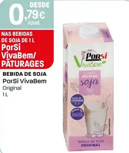 Intermarché Bebida de soja PorSi VivaBem promoção