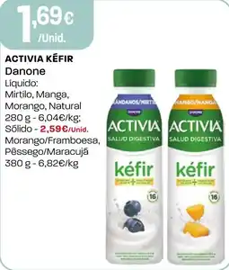 Intermarché Activia kefir Danone promoção