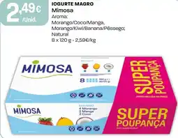Intermarché Iogurte magro Mimosa promoção