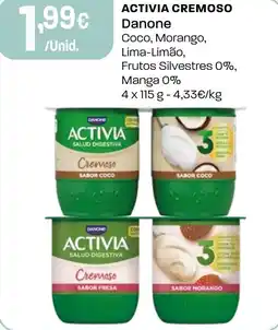 Intermarché Activia cremoso Danone promoção