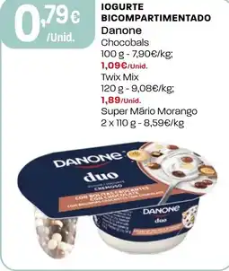 Intermarché Iogurte bicompartimentado Danone promoção