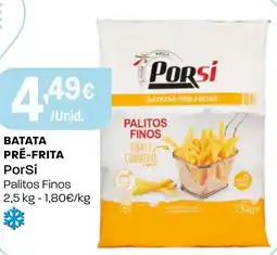 Intermarché Batata pré-frita PorSi promoção