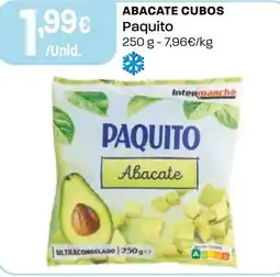 Intermarché Abacate cubos Paquito promoção