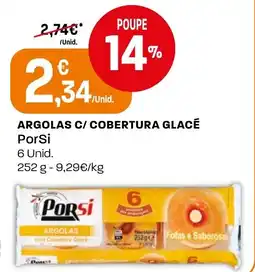 Intermarché Argolas c/ cobertura glacé PorSi promoção