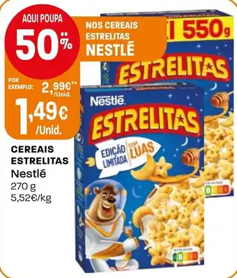 Cereais estrelitas Nestlé