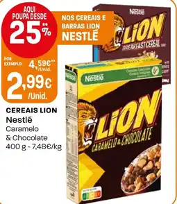 Intermarché Cereais lion Nestlé promoção