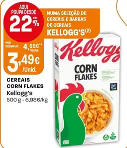 Intermarché Cereais corn flakes Kellogg's promoção