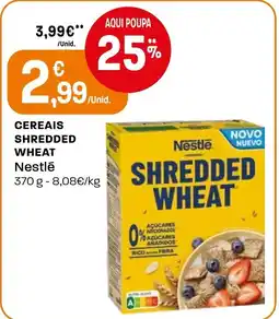 Intermarché Cereais shredded wheat Nestlé promoção