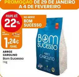 Intermarché Arroz carolino Bom Sucesso promoção