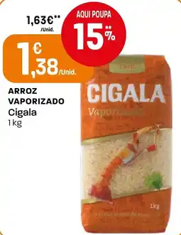 Intermarché Arroz vaporizado Cigala promoção