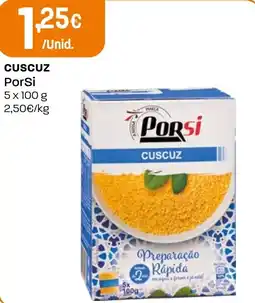 Intermarché Cuscuz PorSi promoção