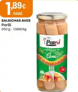 Intermarché Salsichas aves PorSi promoção