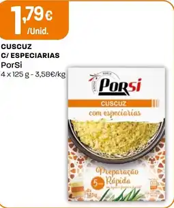 Intermarché Cuscuz c/ especiarias PorSi promoção