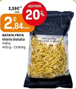 Intermarché Batata frita Maria Batata Palha promoção