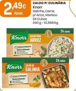 Intermarché Caldo p/ culinária Knorr promoção