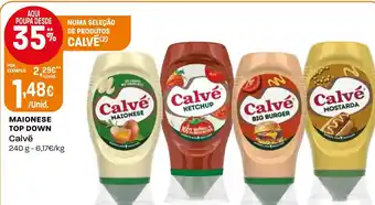 Intermarché Maionese top down Calvé promoção