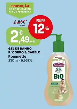 Intermarché Gel de banho p/ corpo & cabelo Pommette promoção
