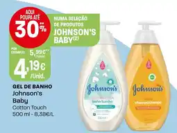 Intermarché Gel de banho Johnson's Baby promoção