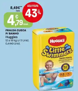 Intermarché Fralda cueca p/ banho Huggies promoção