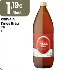 Intermarché Cerveja Kings Bräu promoção