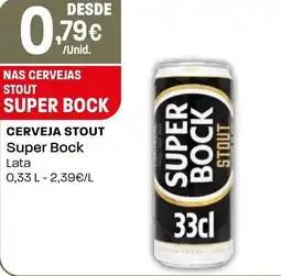 Intermarché Cerveja stout Super Bock promoção