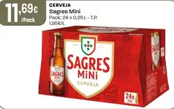 Intermarché Cerveja Sagres Mini promoção