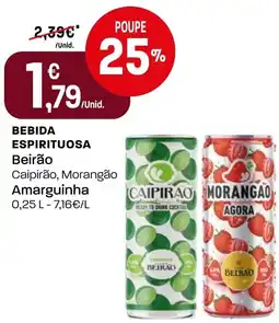 Intermarché Bebida espirituosa Beirão promoção