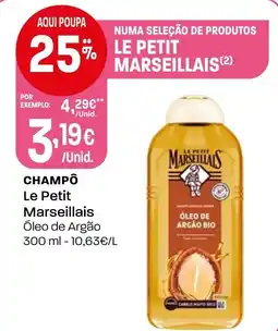 Intermarché Champô le petit marseillais promoção
