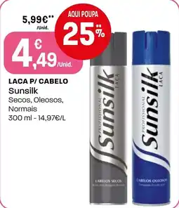 Intermarché Laca p/ cabelo sunsilk promoção