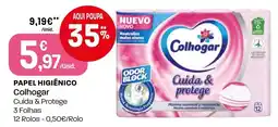 Intermarché Papel higiénico Colhogar promoção
