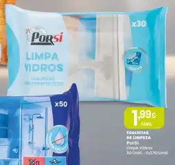 Intermarché Toalhitas de limpeza porsi promoção
