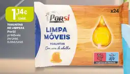 Intermarché Toalhitas de limpeza PorSi promoção