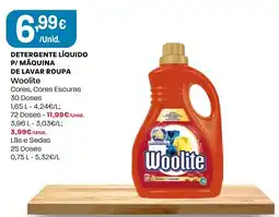 Intermarché Detergente líquido p/ máquina de lavar roupa Woolite promoção