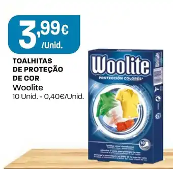 Intermarché Toalhitas de proteção de cor Woolite promoção