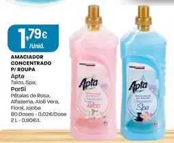 Intermarché Amaciador concentrado p/ roupa Apta promoção