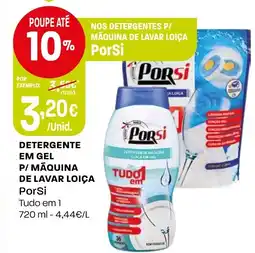 Intermarché Detergente em gel p/ máquina de lavar loiça PorSi promoção