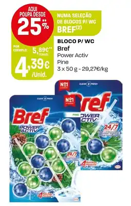 Intermarché Bloco p/ wc bref promoção