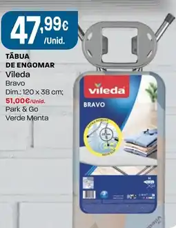 Intermarché Tábua de engomar vileda promoção
