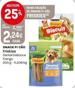 Intermarché Snack p/ cão Friskies promoção