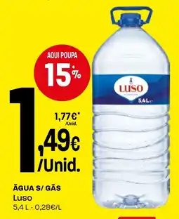 Intermarché Água s/ gás luso promoção