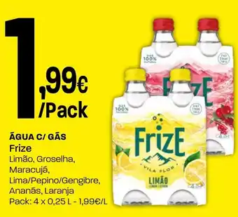 Intermarché Água c/ gás Frize promoção