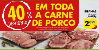 Pingo Doce Bifanas promoção
