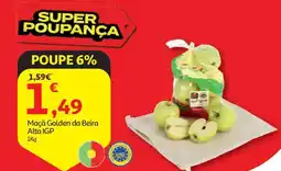 Auchan Maçã Golden da Beira Alta IGP promoção