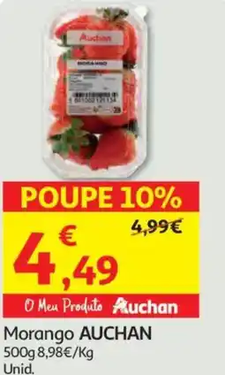 Auchan Morango AUCHAN promoção