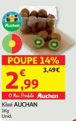 Auchan Kiwi AUCHAN promoção