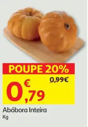 Auchan Abóbora Inteira promoção