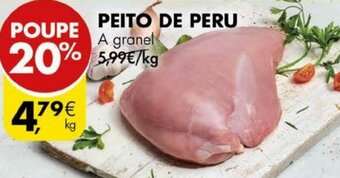 Pingo Doce Peito de Peru promoção
