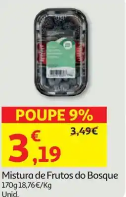 Auchan Mistura de Frutos do Bosque promoção