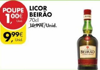 Pingo Doce Licor Beirão 70cl promoção